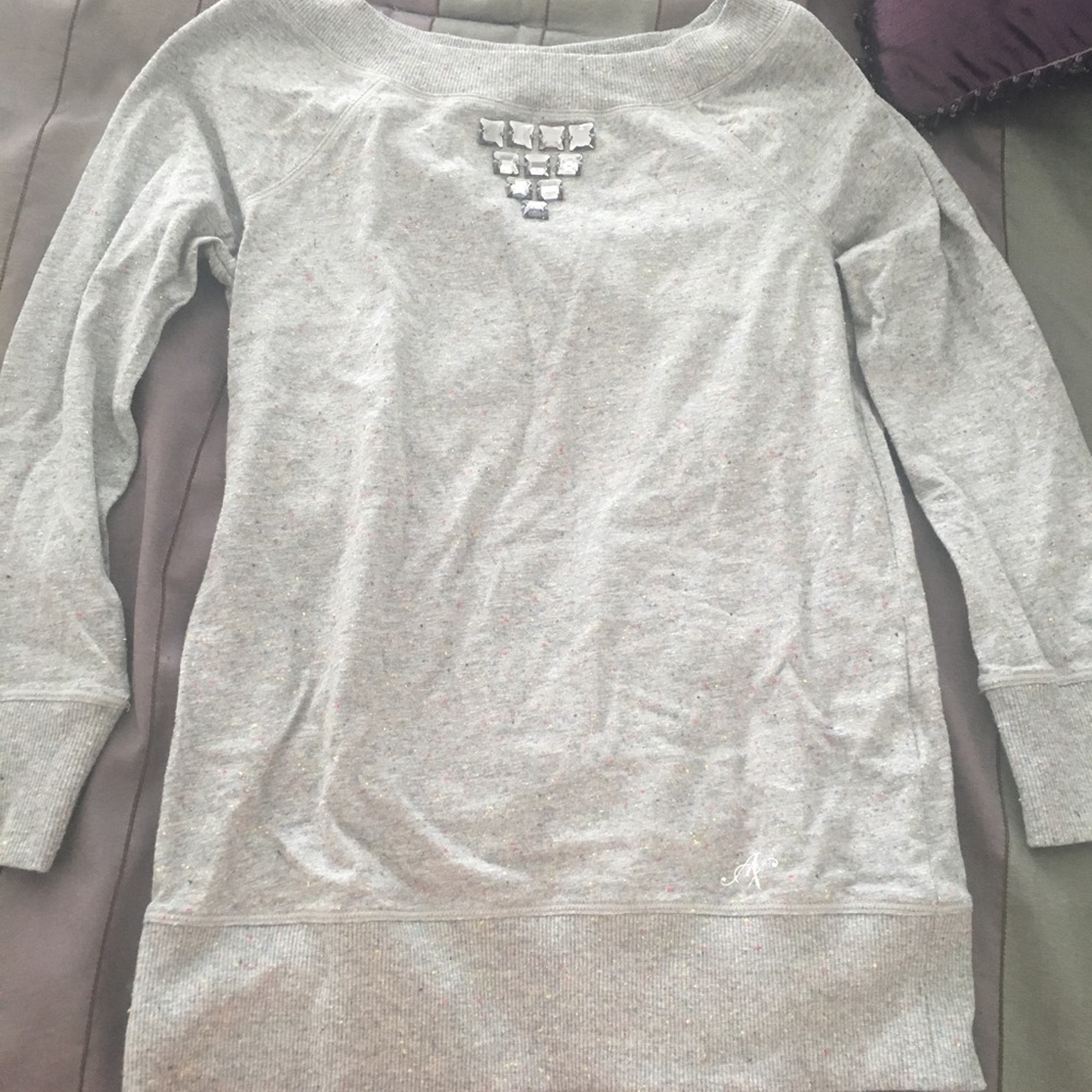 Gray Armani Exchange sweatshirt